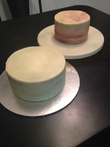 She specifically requested a 'two tiered cake' - see, what have i started!